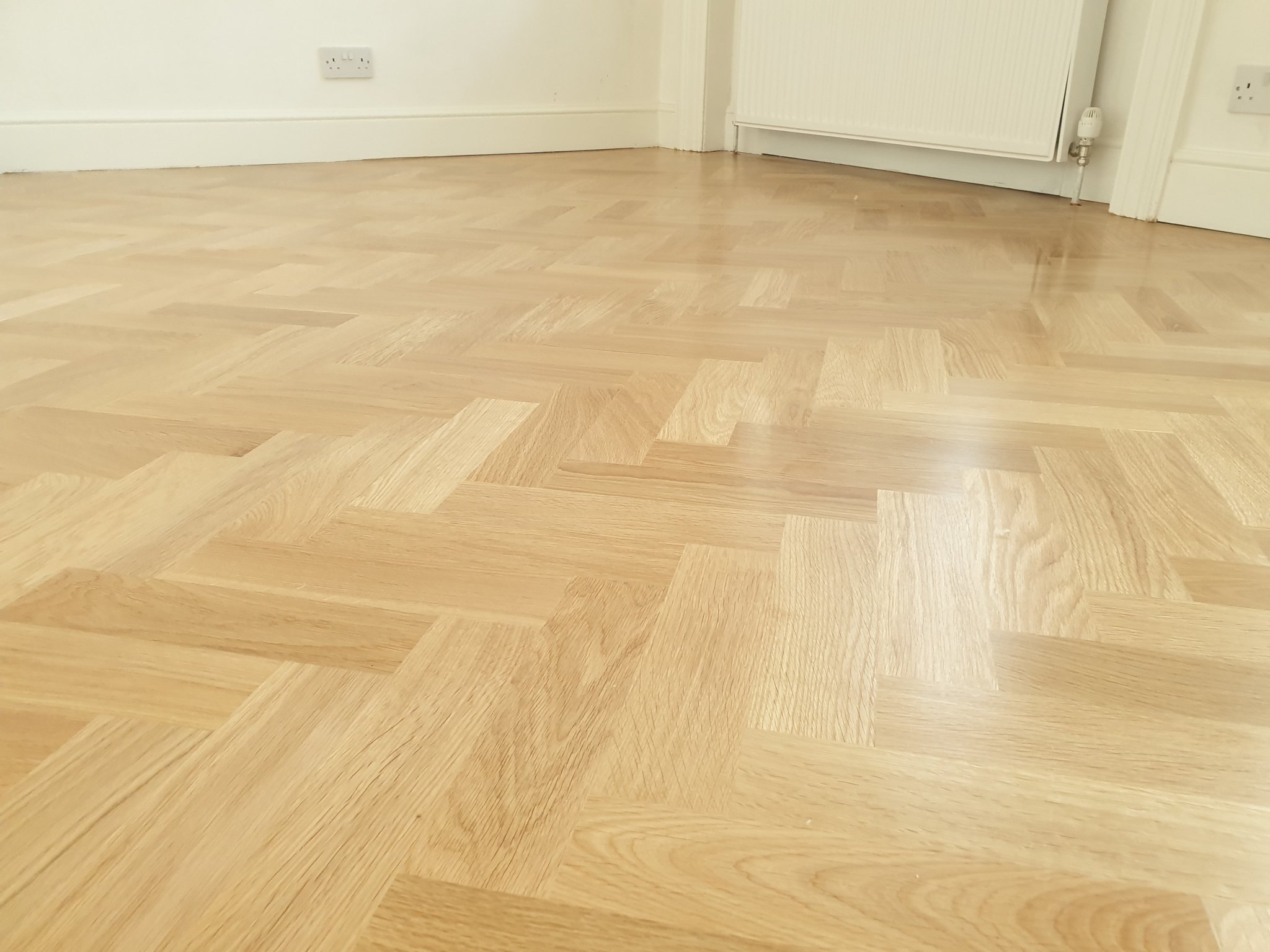 Timbercraft Oak Parquet Flooring, Prime, Unfinished, 70x22x280 Mm image